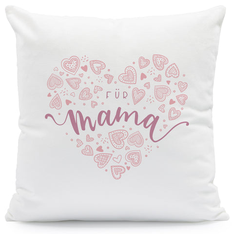 Bedrucktes Kissen mit Spruch Für Mama
