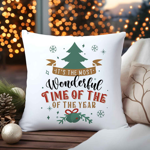 Kissen mit Weihnachtsmotiv - It's the most - Weihnachtsdeko - Geschenke für Frauen & Männer