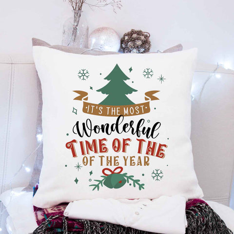 Kissen mit Weihnachtsmotiv - It's the most - Weihnachtsdeko - Geschenke für Frauen & Männer