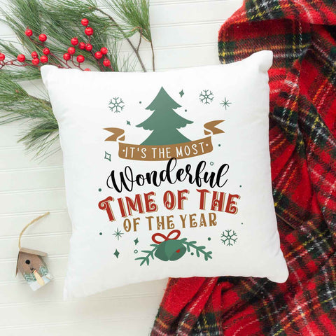 Kissen mit Weihnachtsmotiv - It's the most - Weihnachtsdeko - Geschenke für Frauen & Männer