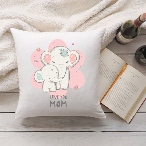 Kissen mit Spruch Elefanten Mama