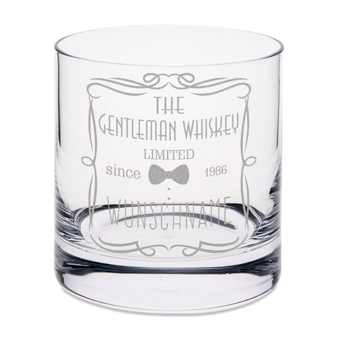 Whiskeygläser mit Gravur The Gentleman Whiskey