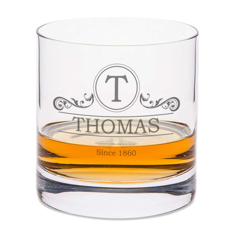 Leonardo Whiskyglas mit Gravur "Ornament"