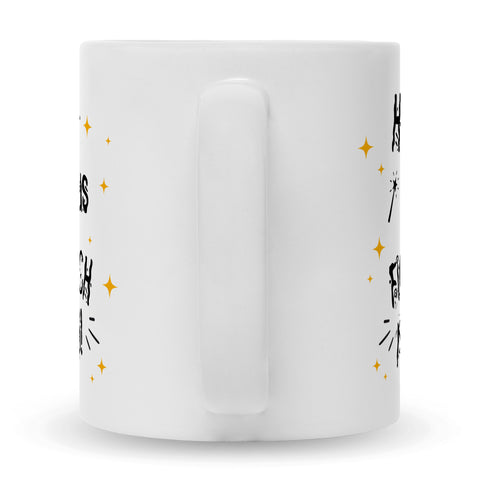 Bedruckte Tasse mit Spruch Hokus Pokus