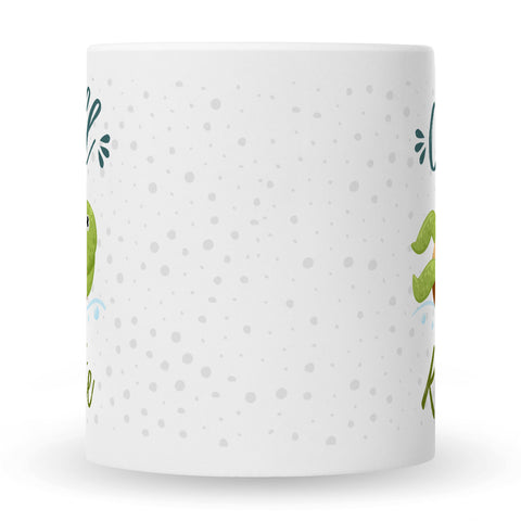 Bedruckte Tasse mit Spruch - Chillkröte