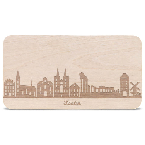 Frühstücksbrettchen Skyline Xanten