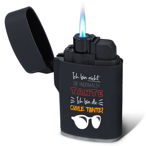 Elektrisches Feuerzeug - Jet Flamme - Nachfüllbar - "Coole" Design