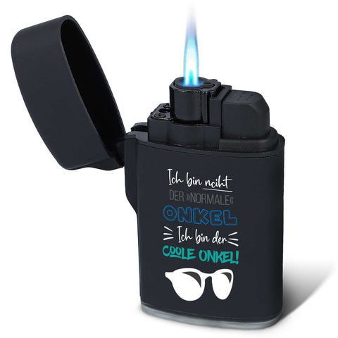 Elektrisches Feuerzeug - Jet Flamme - Nachfüllbar - "Coole" Design
