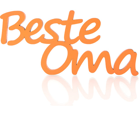Beste Oma Deko Schriftzug