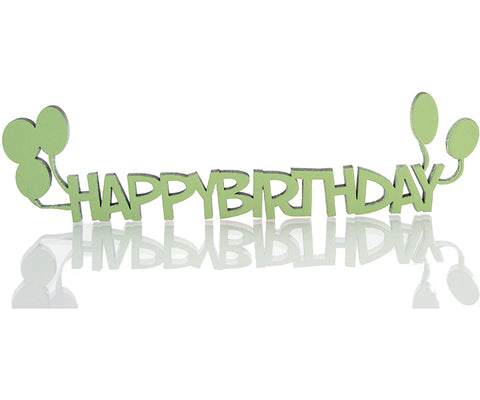 Happy Birthday Deko Schriftzug