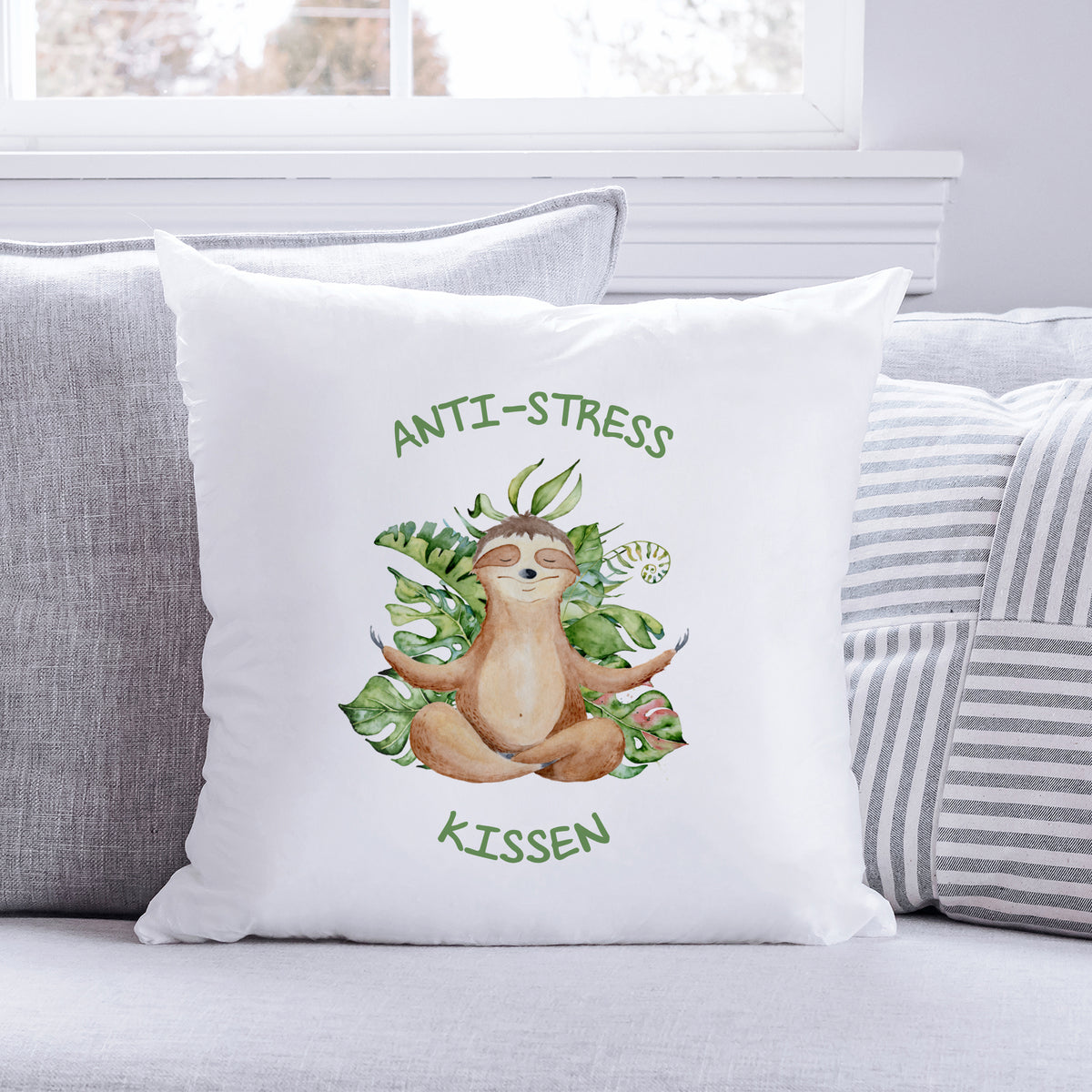 Bedruckte Kissen