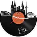 Wanduhren mit Skyline