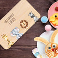 Frühstücksbrettchen mit Gravur & Druck