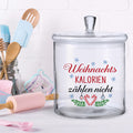 Leonardo Keksglas mit Motiv Weihnachts Kalorien zählen nicht