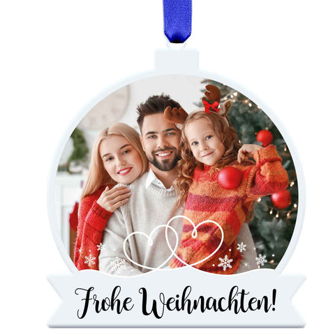 Christbaumschmuck aus Acryl - Foto - Weihnachtsanhänger