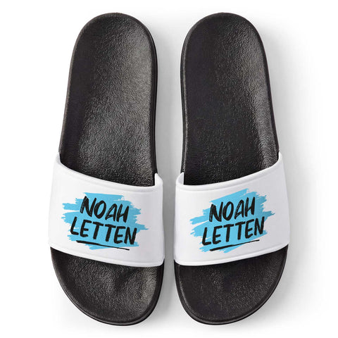 Personalisierte Badelatschen - Letten - Badeschuhe mit eigenem Namen
