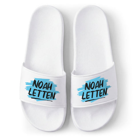 Personalisierte Badelatschen - Letten - Badeschuhe mit eigenem Namen