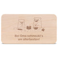 Frühstücksbrettchen Bei Oma schmeckt´s am allerbesten