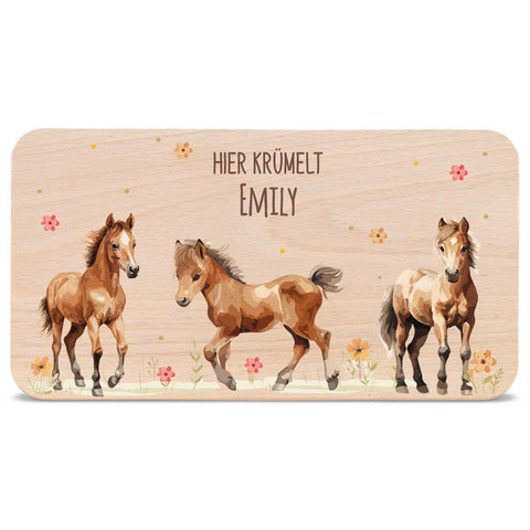 Frühstücksbrettchen mit Druckmotiv & Namen