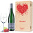 Farbe Geschenkset: Weinflasche & Holzkiste