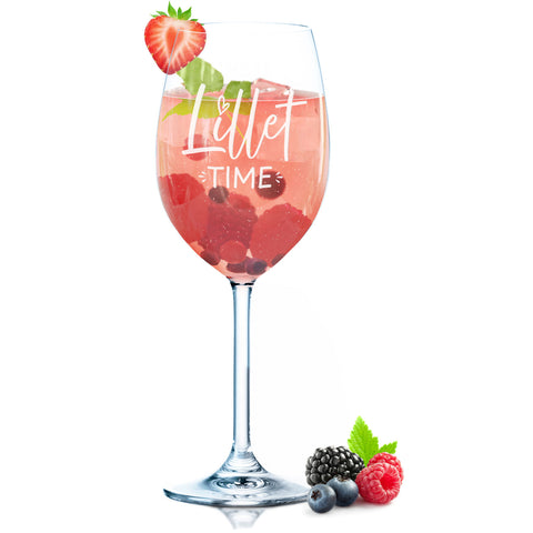 Leonardo Weinglas mit Gravur - "Lillet Time"