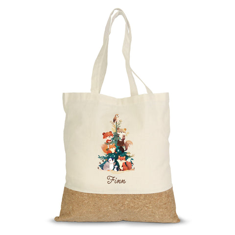 Einkaufstasche Kork - Tannenbaum