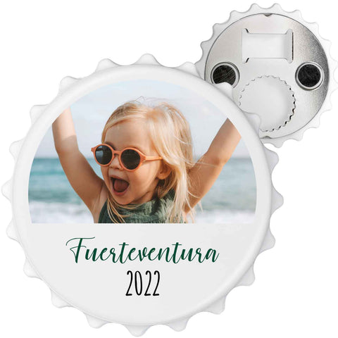 Flaschenöffner mit UV Druck - Foto Motiv - Personalisiert mit eigenem Bild und Text