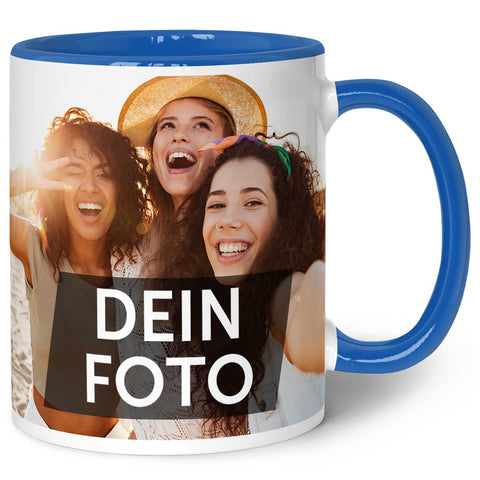 Bedruckte Tasse mit eigenem Foto