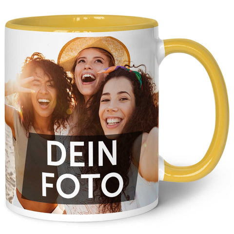 Bedruckte Tasse mit eigenem Foto