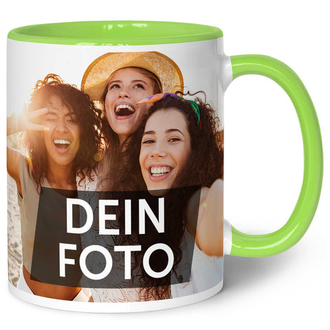 Bedruckte Tasse mit eigenem Foto
