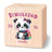 Motiv Panda rosa