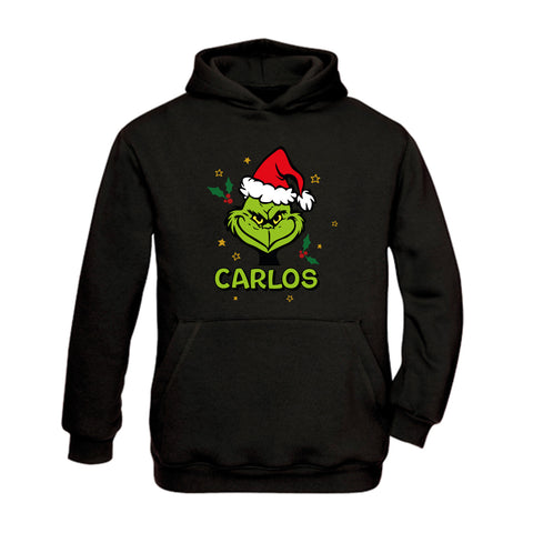 Personalisierter Unisex Hoodie - Grinch