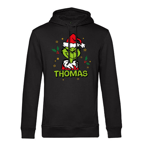 Personalisierter Unisex Hoodie - Grinch