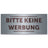 Farbe Bitte keine Werbung