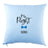 Farbe Kissen Hellblau