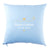 Farbe Kissen Hellblau
