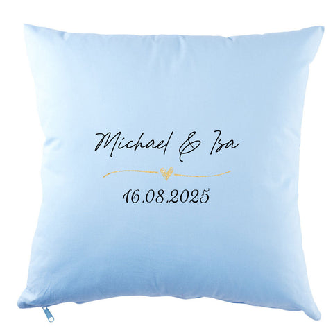 Personalisiertes Kissen mit Motiv - Wedding Love