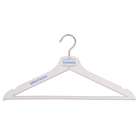 Personalisierter Kleiderbügel - Hochzeit Ranken