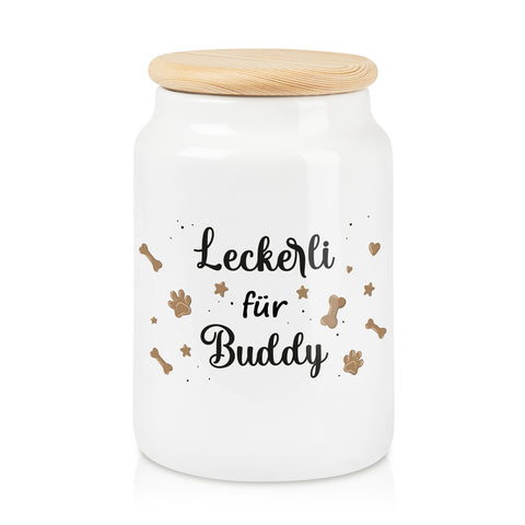 Leckerlidose für deine Haustiere - Leckerli - Personalisiert mit Namen