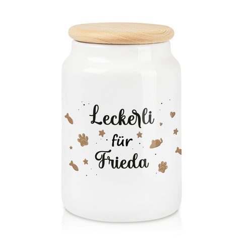 Leckerlidose für deine Haustiere - Leckerli - Personalisiert mit Namen