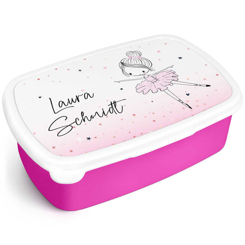 Bedruckte Lunchbox für Kinder - Ballerina