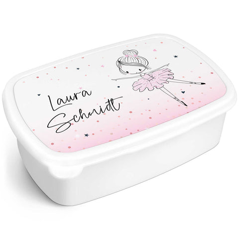 Bedruckte Lunchbox für Kinder - Ballerina