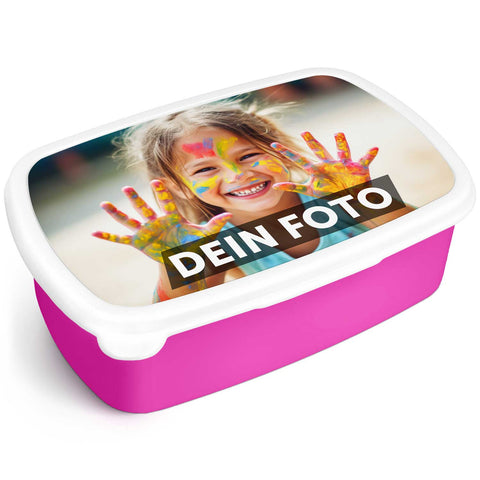 Bedruckte Lunchbox für Kinder - Personalisiert mit Foto