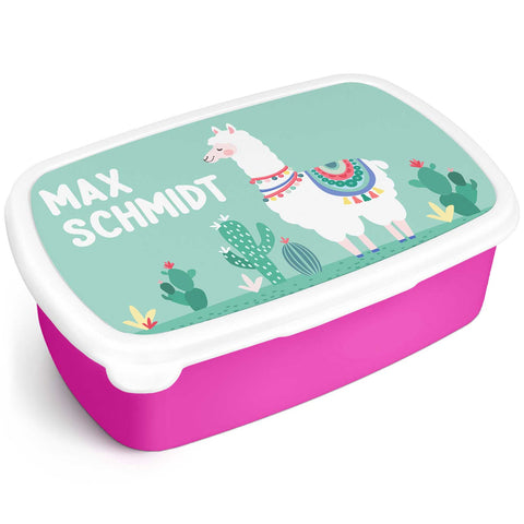 Bedruckte Lunchbox für Kinder - Lama