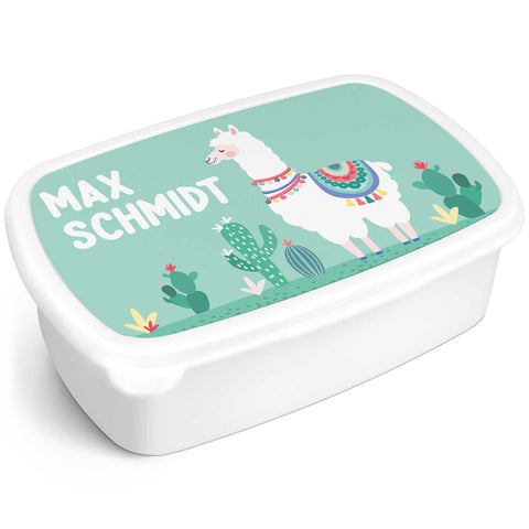 Bedruckte Lunchbox für Kinder - Lama