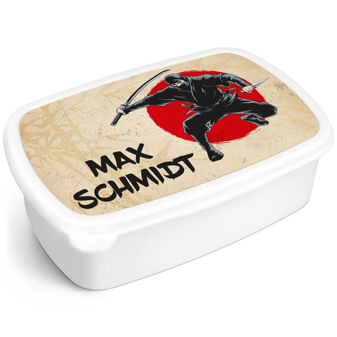 Bedruckte Lunchbox für Kinder - Ninja