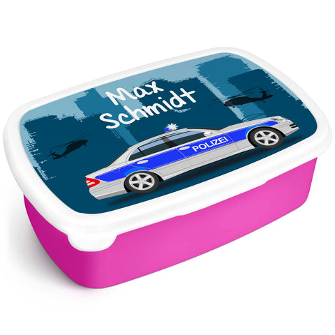 Bedruckte Lunchbox für Kinder - Polizei