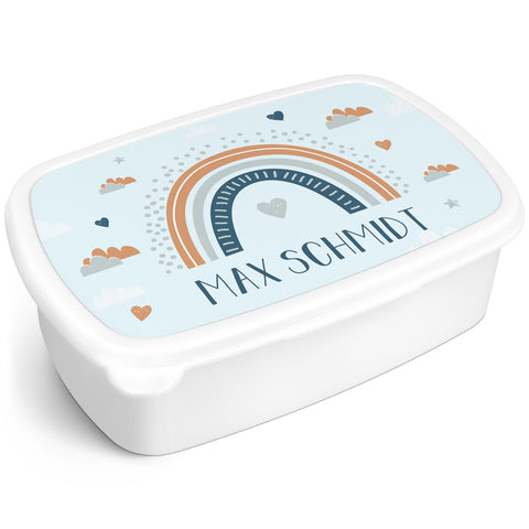 Bedruckte Lunchbox für Kinder - Regenbogen