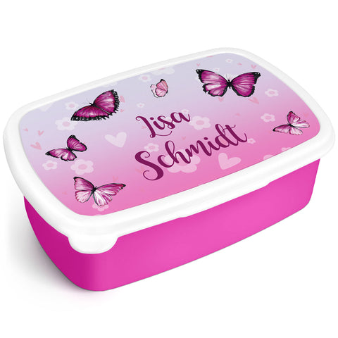 Bedruckte Lunchbox für Kinder - Schmetterling