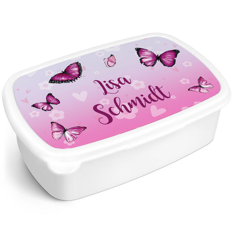 Bedruckte Lunchbox für Kinder - Schmetterling